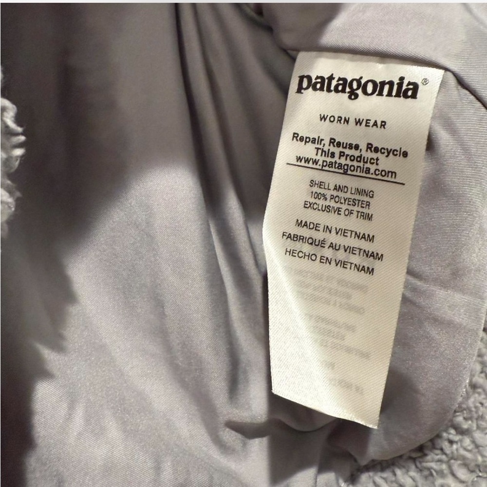 Patagonia Women's Los Gatos Fleece Vest, Grey, Small Gorpcore Cabincore Outdoors - Picture 9 of 10